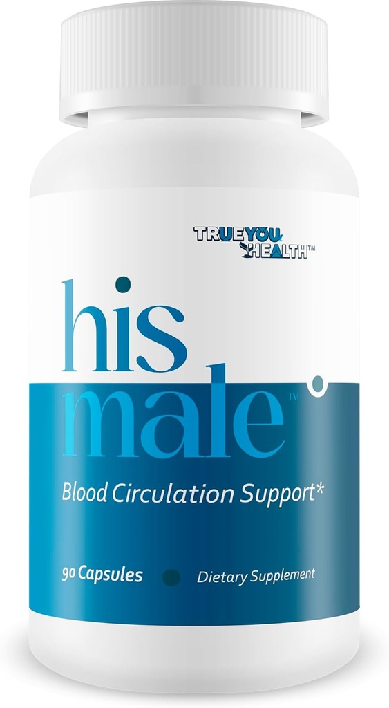 Hans mand - vores bedste blodcirkulation Support - Advanced Blood Flow Supplement for mænd - Øge blodcirkulation Kosttilskud til dårlig cirkulation - HIMS Mand Blood Flow