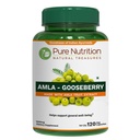 Pure Nutrition Amla Extract 1000mg. (Tilsvarende 8000mg Amla Fruit Powder) Non gmo s124; 120 Veg Caps.