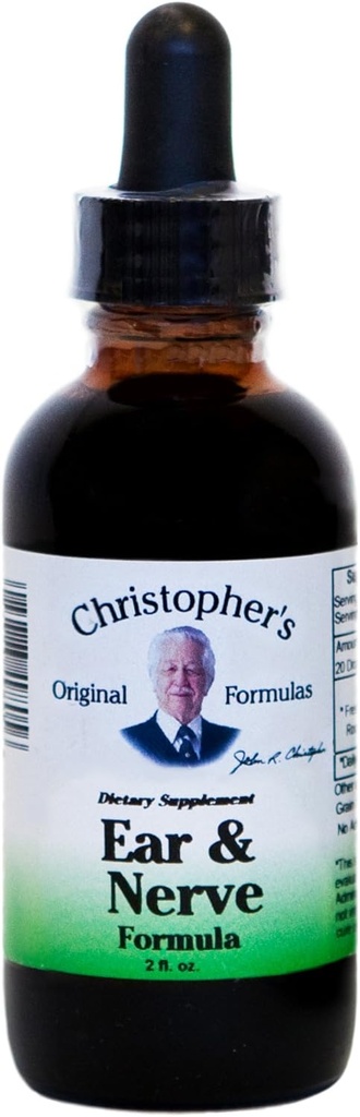 Dr. Christopher 's Formel Øre og Nerve, 2 Fluid Ounce