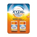 Xyzal Allergy Pills, 24- timers Allergy Relief, Original receptpligtig styrke, 55 greve (pakke med 2)