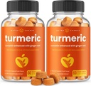 Gurkemeje Gummier til voksne & Børn med Ginger & Black Pepper Extract 124; 95% Curcuminoids