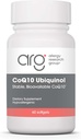 Allergy Research Group CoQH-CF Ubiquinol 100mg Supplement - Un-Oxidized CoQ10, Supports Cardiovascular Health, Immune System Support, Stable, Bioavailable, Softgels - 60 Count