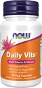 Now Foods Supplements, Daily Vits ™ med frugt & Veggie Blend, Lutein og Lycopene, 30 Veg kapsler