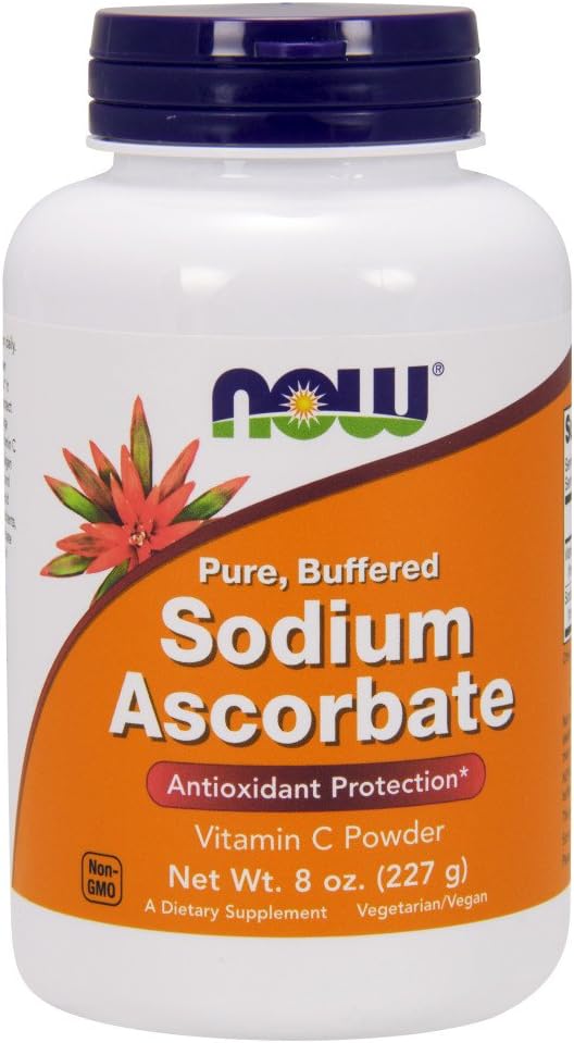 Kosttilskud, natriumascorbat pulver, 8 - Ounce (pakke med 2)