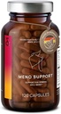 CLAV Meno Balance - Menopause Support - med Wild yam Root, Red Clover, Sibirisk Rabarber - Hot Flash Relief, Mood Swings & Muti- Symptom Support -120 Kapsler
