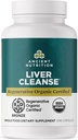 Ancient Nutrition Regenerative Organic Certified Lever Cleanse Supplement, Ancient Herbals Lever Cleanse med mælk tidsel, Burdock Root & Reishi for Optimal Lever Support, Gluten Free, 90 Greve