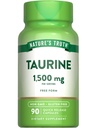 Nature's Truth Taurine Supplement | 1500mg | 90 Capsules | Non-GMO & Gluten Free Amino Acid Supplement