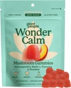 Plante Folk WonderRoom Mushroom Gummies - Natural Ashwagandha supplement til lette stress & Boost Mood for voksne uden sukker, Gluten eller kunstige farver, Vegan- Friendly, Peach Flavor, 60 Greve