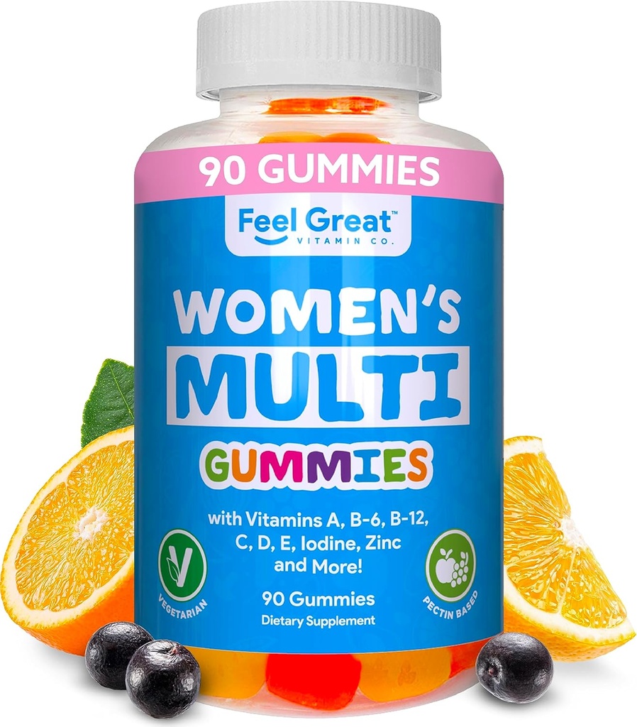 Multivitamin Gummy til kvinder af Feel Great Vitamin Co
