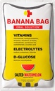 Bananpose Oral Solution Pakninger - Saltede Watermelon 15pk Budd124; En opfriskende blend af elektrolyter, C-vitamin, og B-kompleks til hydrering og energi. Praktisk, Easy- to- Mix, og perfekt til daglig brug.