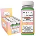 Magic Mind Energy and Focus Drink Shots - Stress Relieving, No Jitters, Ashwagandha, Vitamin B12, C-vitamin, Matcha Green Tea, Functional Mushrooms - 2 FL Oz (15 Pack)