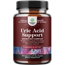 Green Coffee Bean Extract for Uric Acid Cleanse & Detox - Grønne kaffebønner med gurkemeje, Tart Cherry & Selleri frø til voksne - Daglig Uric Acid Flush til Joints Support & Nyre Cleanser - 120 Ct