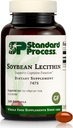 Standard Process Soybean Lecithin - Brain Health Support Supplement - Nutritional Whole Food-Based Supplement with Essential Fatty Acids from Soybean Lecithin - 240 Softgels
