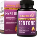 Fentone Thermogen Fat Burner Energy Booster, Appetite Suppressant, Klinisk Studerede vægttab, Fat Burning, Phenylethylamin HCl, L- Carnitin, Ketoner - 60 Diet Pills (1)