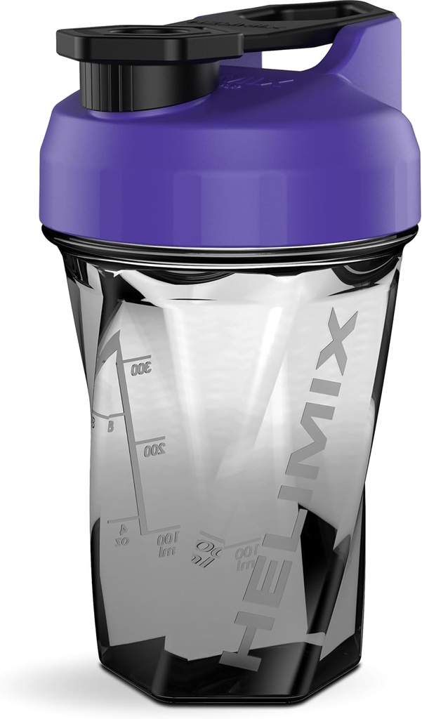 HELIMIX 1.5 Vortex Blender Shaker Flaske Holdes Upto 20oz Budd124; Ingen blending Ball eller Whisk Budd124; USA Lavet 124; Portable Pre Workout Whey Protein Drink Shaker Cup; 124; Blander Cocktails Smoothies Shakes Budd124; Top Rack Safe