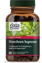 Gaia Herbs Hawthorn Supreme - Hawthorn Berry supplement - med urter Traditionelt bruges til at støtte hjerte sundhed * - 120 Vegan flydende Phyto- kapsler (60-dages forsyning)