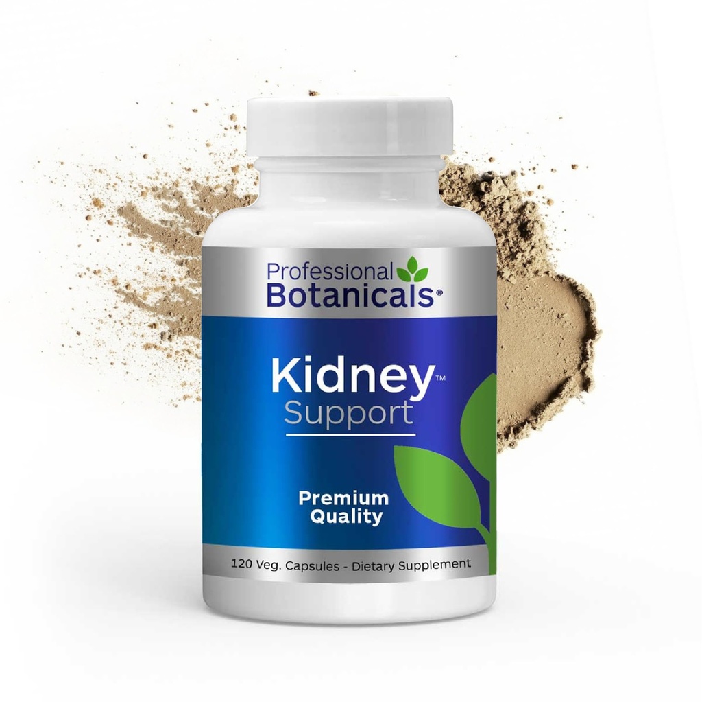 Professionel Botanicals Nyre Support - Vegansk Nyre Rengøring Supplement Alle naturlige herbal Detox og støtte til Urinary Tract, Blogen og Nyrer - 120 Vegetariske Kapsler