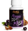 Immunstøtte, Vitamin C, Zink, Sundhedsbeskyttelse og Immunitet Boostere og antioxidanter supplement til voksne, med Maqui Berry og sort hvidløg, 60 kapsler