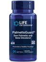 Life Extension PalmettoGuard Saw Palmetto & Beta- sitosterol - Understøtter sund prostata funktion & Hormone Metabolisme Sundhed - Kosttilskud til mænd - Gluten- fri, ikke-GMO - 30 bløddele