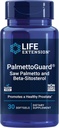 Life Extension PalmettoGuard Saw Palmetto & Beta- sitosterol - Understøtter sund prostata funktion & Hormone Metabolisme Sundhed - Kosttilskud til mænd - Gluten- fri, ikke-GMO - 30 bløddele