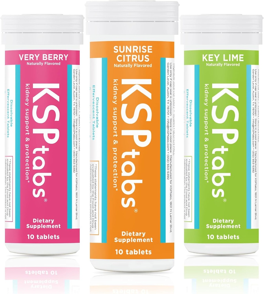 Trial Pack Alle naturlige hydrering sundhed supplement - Berry, Lime, Citrus -3 Pack...
