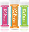 Trial Pack Alle naturlige hydrering sundhed supplement - Berry, Lime, Citrus -3 Pack...