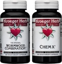 Kroeger Herb Produkter Wormwood og Chem X Bundle