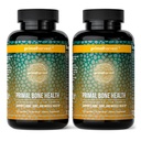 Primal Harvest 2 Pack, Primal Bone Health Calcium Carbonat Bone Health Complex for mænd og kvinder med calcium, magnesium, zink, mangan, kalium, & L- Carnitin (240 kapsler)