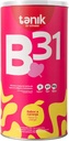 Vithani B31 Colageno med Magnesium Citrat, D-vitamin, E-vitamin og biotin - Collagen Plus C-vitamin til hud, hår og negle, Orange Flavor, 20 Servere