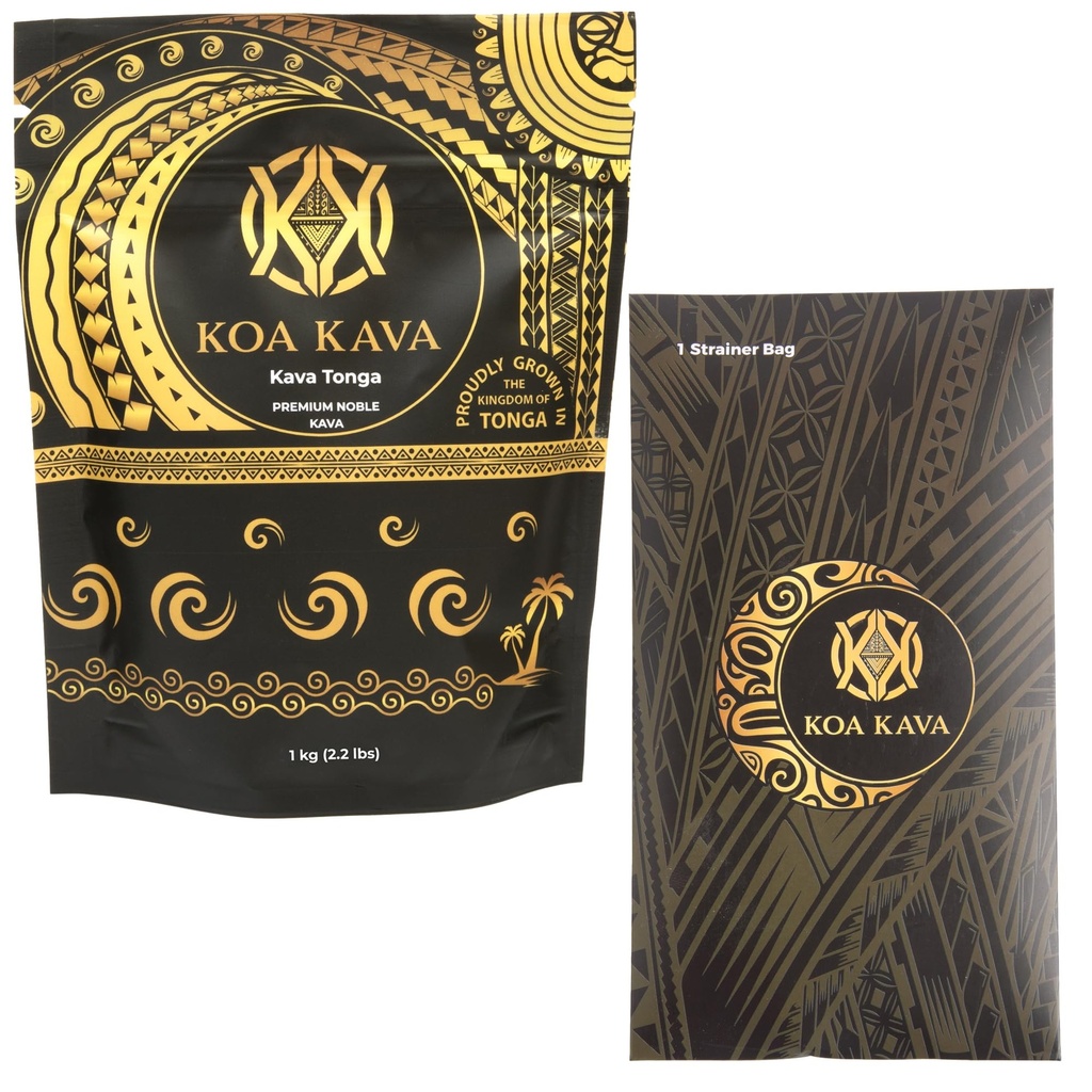 1 Kg Kava Tonga plus Træner Bundle