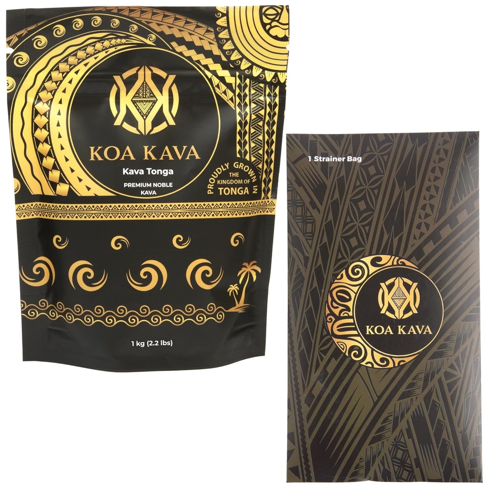 1 Kg Kava Tonga plus Træner Bundle