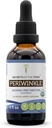 Secrets of the Tribe Periwinkle USDA Organic Measures 124; Alcohol- Free Extract, High- Potency Herbal Drops Measures 124; Lavet af 100% Certified Organic Periwinkle (Vinca Major) Tørret urt (2 oz)