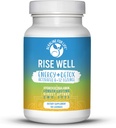 Rise Well Vitamin B12 - Vegan B12 - B12 Vitamin og Energitilskud - Hurtig fungerende B12 Sublingual 2000 mcg B 12 Vitamin i længere holdbarhed Form Than Methylcobalamin B12