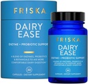 FRISKA Dairy Ease against 124; fordøjelsesenzymer og probiotika Supplement 124; fremmer bedre fordøjelsesevne 124; Natural Lactose Intolerance Relief & Support
