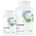 THORNE - Detox Duo - Lever, Nyre, & immunforsvar Bundle - NAC & Glycin - 30 til 125 Servere
