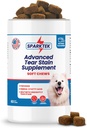 Tear Stain Soft Tygge Understøtter Hunde Eye Care Forbedret med Lutein Omega- 6 Omega-3 Cranberry Extract Hjælper Eliminere Tear Stains Smøremidler Øjne og Understøtter Immunsystemet fra Allergier