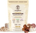 Mycoprotein Mushroom Protein Powder - Vegan Protein, Plant Based, Superfood, Master Blend of Chaga, Reishi, Tyrkiet Hale, Shiitake, Lions Mane - Vanilla (1,76 LB)