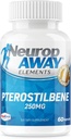 Neuropawayelementer Pterostilben (60 250 mg syrekapsler per flaske)