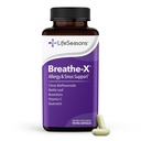 Træk vejret -X - Allergi & Sinus Relief supplement - Understøtter sinus & nasal ubehag - Non- Drowsy & Fast- Action- Quercetin, Bromelain, Citrus Bioflavonoider, Nettle Leaf & C-vitamin - 90 kapsler