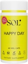 Happy Day Supplement: Kombinering af de naturlige herbal egenskaber af kollektiv lykke Bark, Astragalus, og Gingko Biloba til at støtte en sund livsstil - 60 Let at synke kapsler