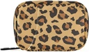 Leopard Print Pill Box 7 Dag Pill sag Rejse Pill Organizer Bag med lynlås Portable ugentlige Vitamin Medicin Supplement Holder Pouch Bag