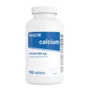 Major 600mg Calcium Tablets - Calcium Supplement - 150 Count (1 Pack)