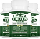 1000MG Liposomal Luteolin, Maximum Absorption, Potent Luteolin Supplement 180 Capsules
