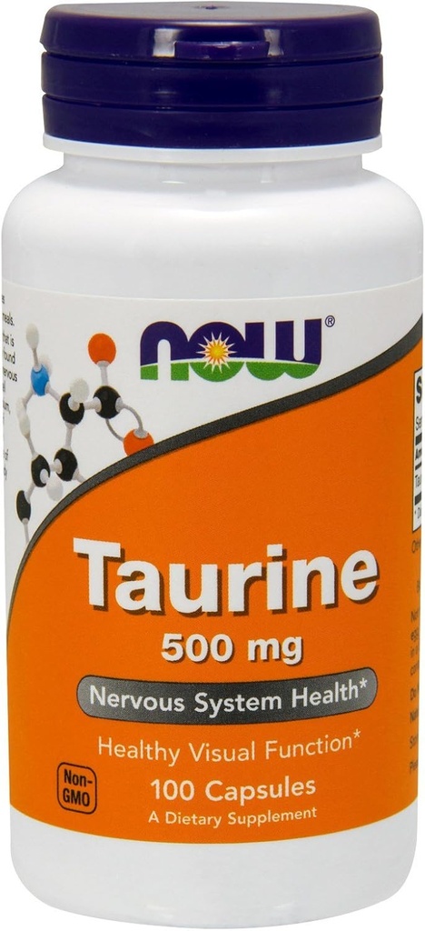 Taurine 500 mg 100 kapsler 6PACK [Sundhed og skønhed]