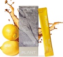 PLANT Vegan Liquid Collagen, Biotin, Niacin | 2,000mg Hydrolyzed Collagen Peptides | Kosher & Halal Certified| Lemon Flavor| Skin, Hair & Nail Support| 363Da Ultra Low Molecular |15 Stick Packs