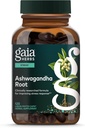 Gaia Herbs Ashwagandha Root - Stress Relief & Sleep Support - Understøtter Balanced Energy Nivels & Positive Outlook * - 120 Vegansk flydende Phyto Kapsler (60- Day Supply)