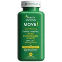 Health Logics Flyt! Sunde joints med BioCell Collagen, Glucosamin, MSM, C-vitamin, gurkemeje, 95% Curcuminoids, Boswellia Serrata, 124; Support Joint Comfort, 124; Non- GMO, 124; 90 kapsler