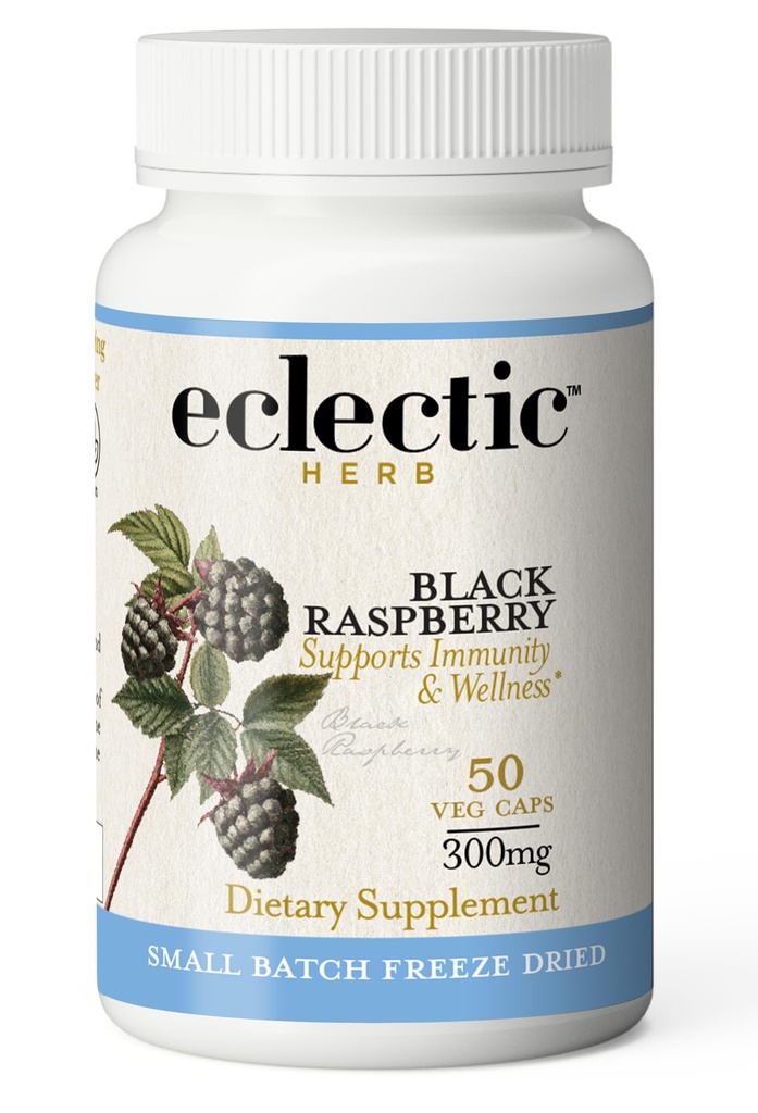 ECLECTIC INSTITUTE Raw Fresh Freeze- Tørret non-GMO Black Raspberry
