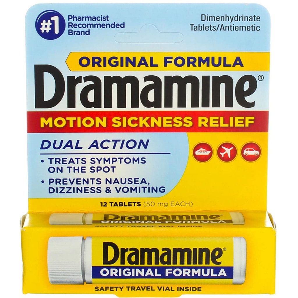 Dramamine Formel Motion Sygdom Relief