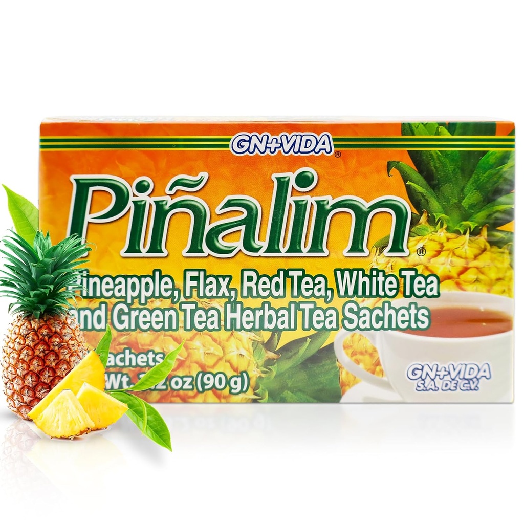 Pinalim Te De Pina Gn + vida USA Pinalim Ananas Tea Extra Styrke